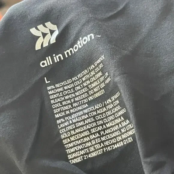 All In Motion • Black Sleeveless Romper - Picture 6 of 6